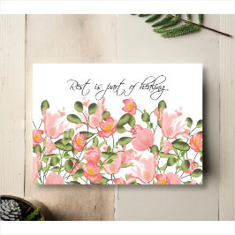 Still Meadow – Botanisk Uppmuntrande Kort