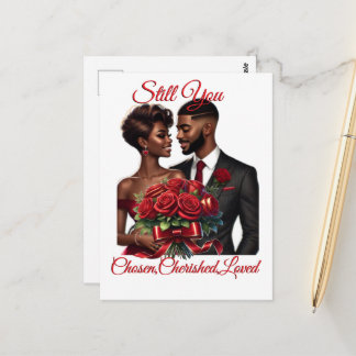 Still You Chosen, Cherished, Folded Greeting Card Vykort