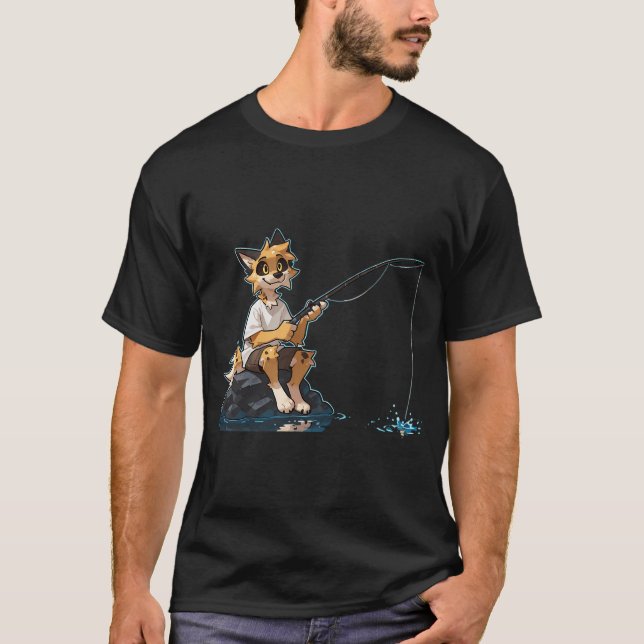 Stilla dagar, mjuka krusningar t shirt (Framsida)