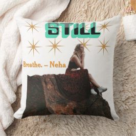 Stilla Dekorativ kudde - minimalistiskt, Zen-inspi