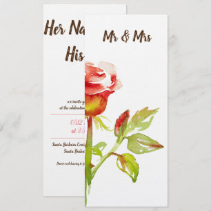 Stilla den rosa designen inbjudningar