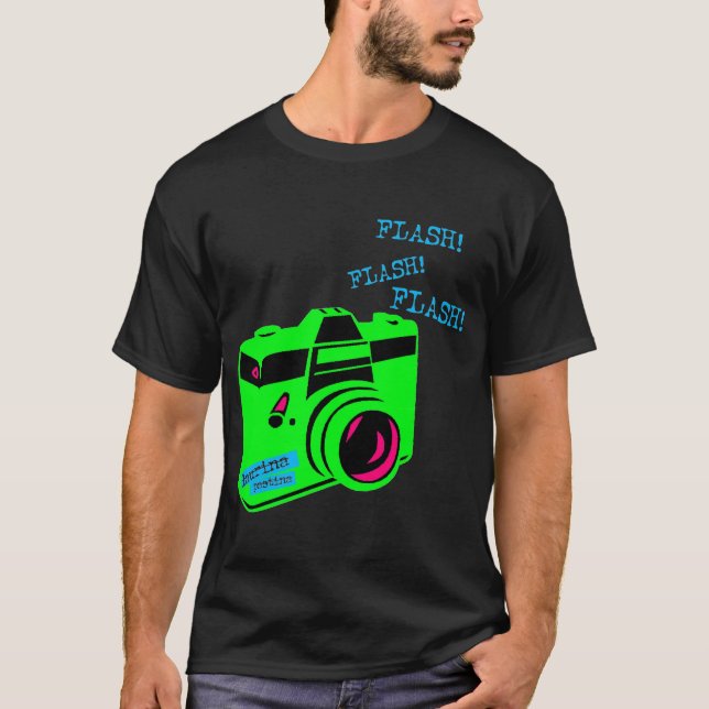 stilla framkallande t-skjorta tee (Framsida)