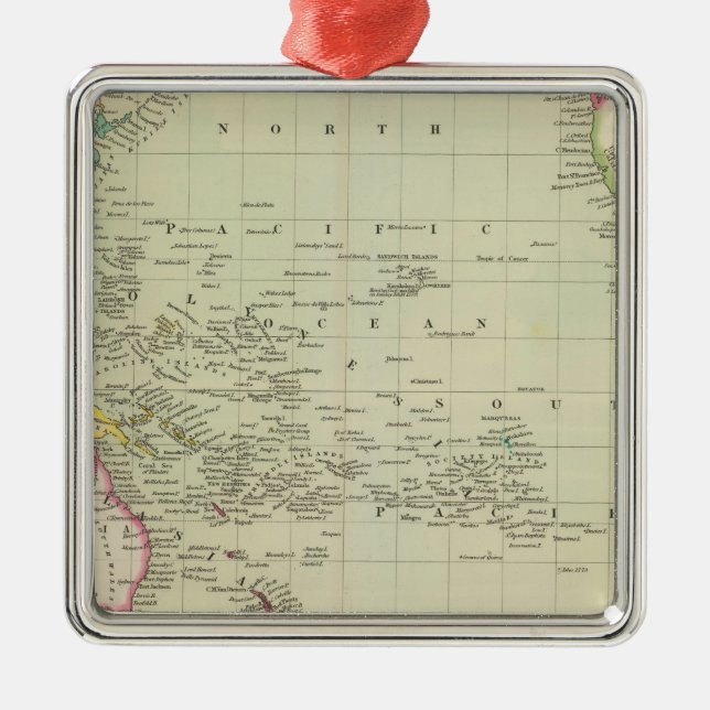 Stilla hav 11 julgransprydnad metall (Framsidan)