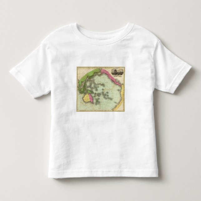 Stilla hav 6 tee shirt (Framsida)