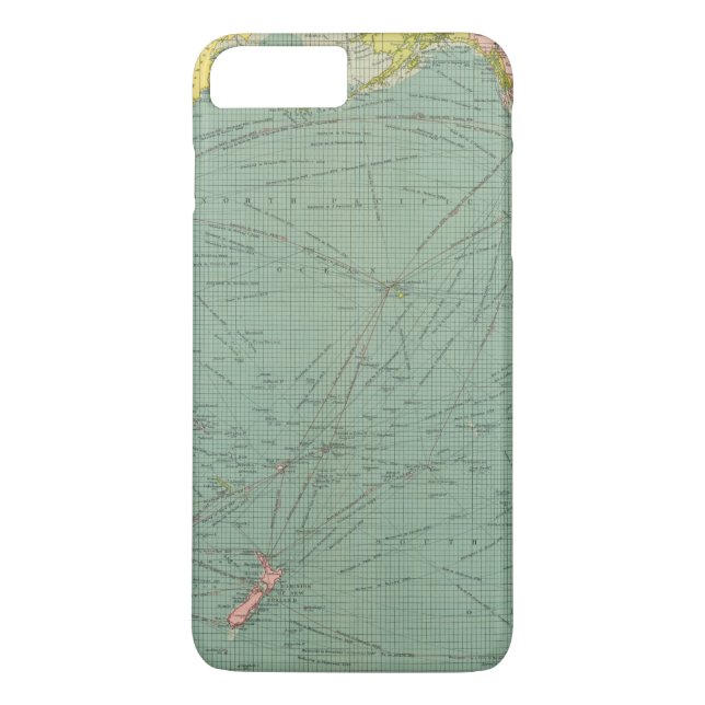 Stilla hav 9 Case-Mate iPhone skal (Baksida)