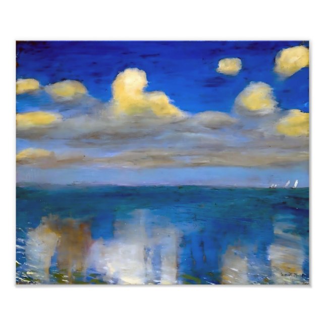 Stilla hav | Emil Nolde | Fototryck (Framsidan)
