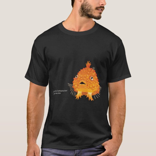 Stilla havet taggig sjokulkul t shirt (Framsida)