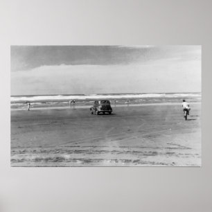 Stilla havstrandplatsen fotograferar poster