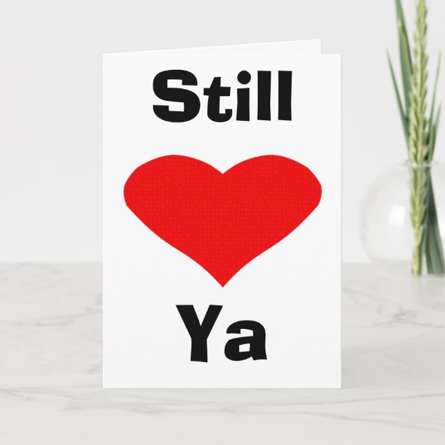 Stilla Kärlek Ya Helgkort (Framsida)