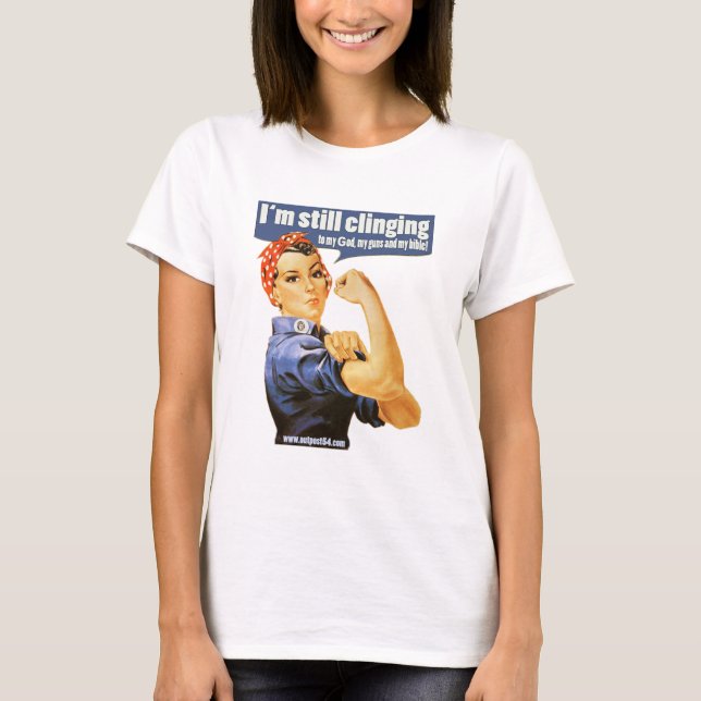Stilla klängande t-shirt (Framsida)
