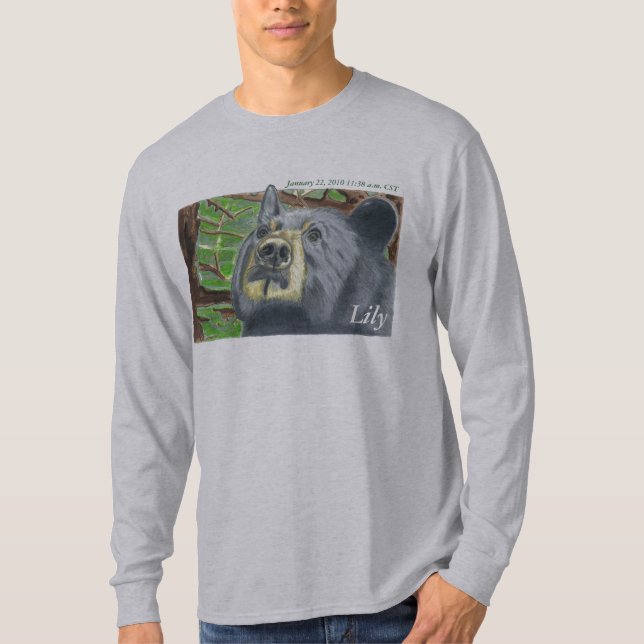 Stilla liljan tee shirt (Framsida)