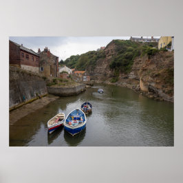 Stilla lugnet vid Staithes Beck Poster