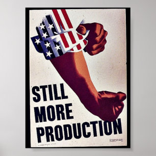 Stilla mer produktion poster