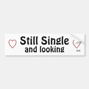 Stilla singel och tittar bildekal