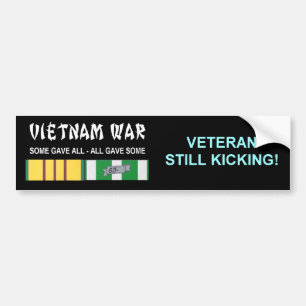 STILLA SPARKA VETERAN FÖR VIETNAMKRIGET BILDEKAL