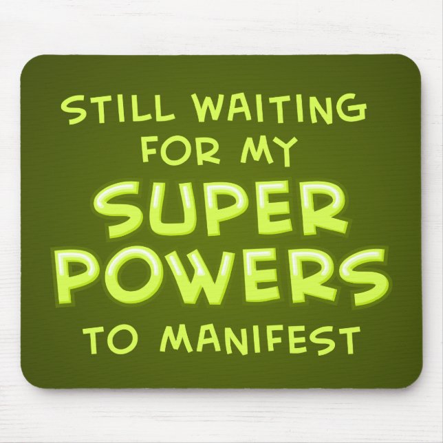 Stilla vänta min toppna överhet till musmatta (Framsidan)