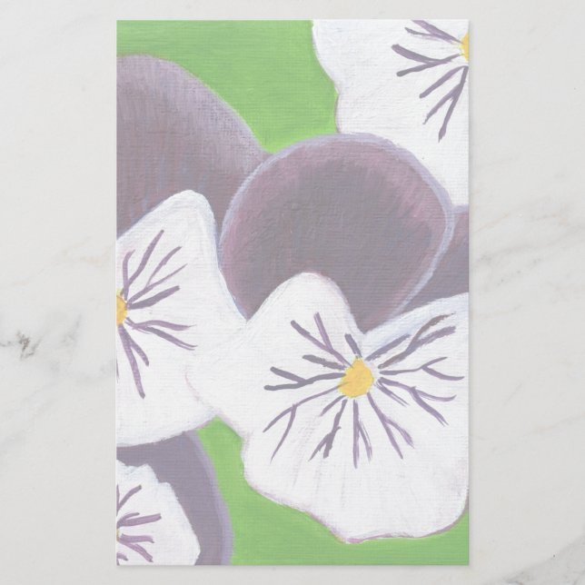 Stilla violer brevpapper (Framsida)