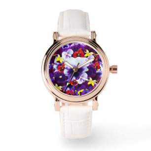 Stilla violer firas, armbandsur
