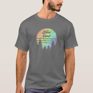 Stillahavets nordvästra regnbåge, uppblåst design t shirt