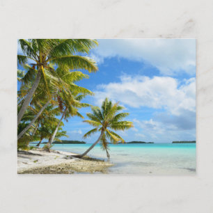 Stillahavets strand handflatan vykort