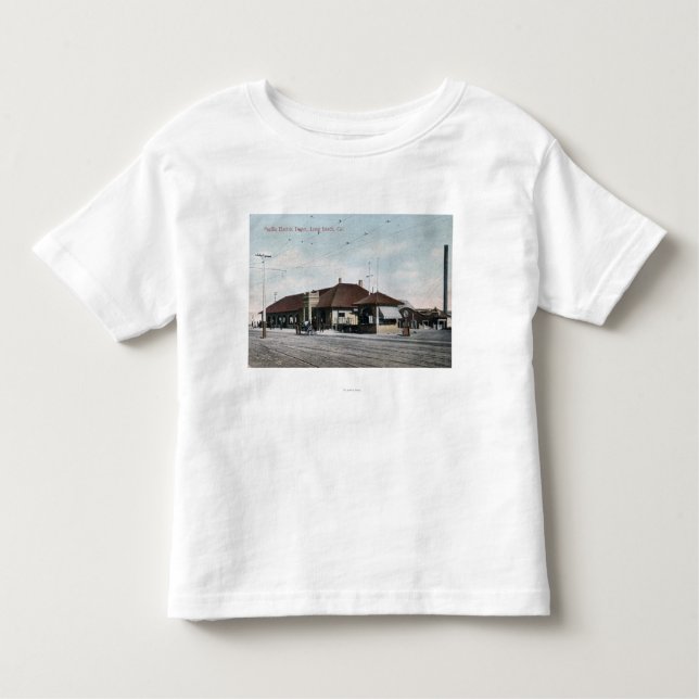 Stillahavs- elektrisk järnväg bussgarage tee (Framsida)