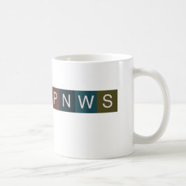 Stillahavs- Northwest berättelseLOGOTYPMUGG Kaffemugg