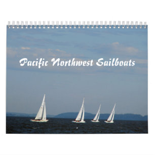 Stillahavs- Northwest segelbåtar Kalender