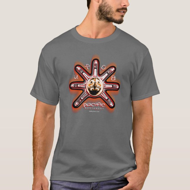 Stillahavs- Northwest Urbanite T-shirt (Framsida)