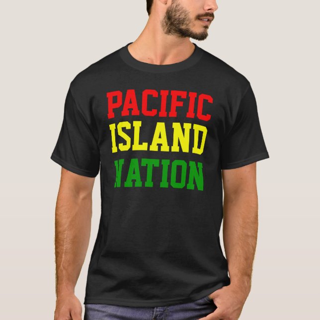 Stillahavs- önation t shirt (Framsida)