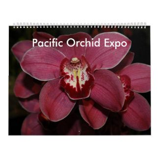 Stillahavs- OrchidExpo Kalender