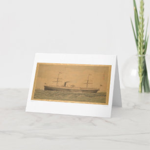 Stillahavs- Steamship Sacramento (1607A) Kort