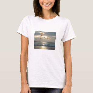 Stillahavsfoto Evening Himmel som sätter fred i So T Shirt