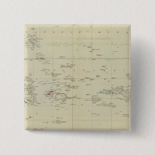 Stillahavsöarna 2 knapp (Framsida)