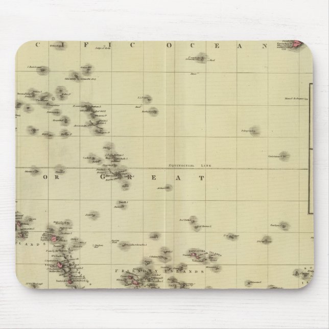 Stillahavsöarna Musmatta (Framsidan)