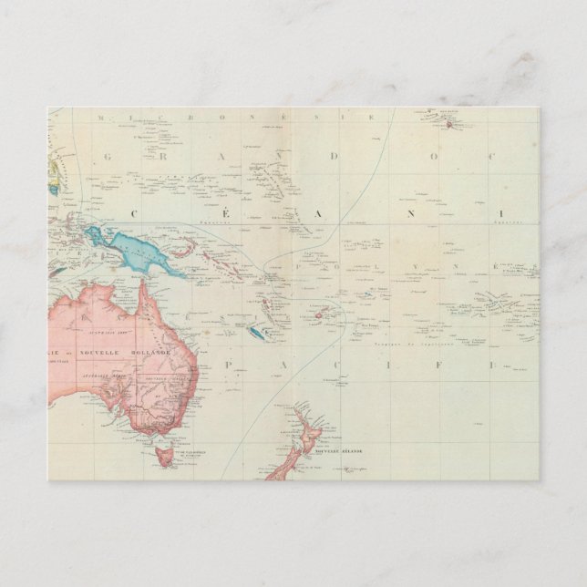 Stillahavsområdet 10 vykort (Framsida)