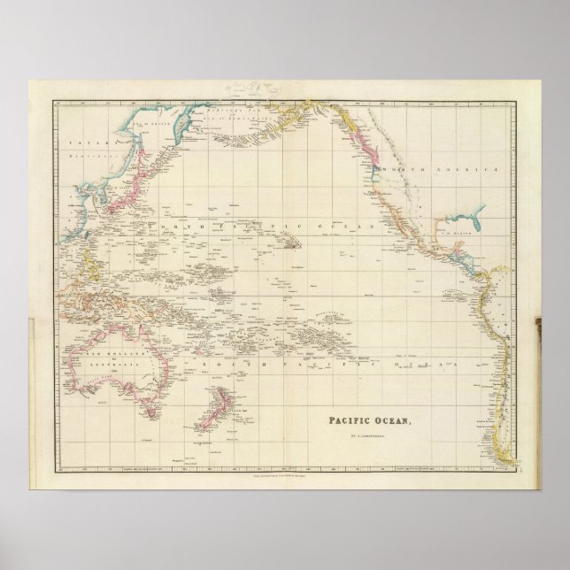 Stillahavsområdet 3 poster (Framsidan)