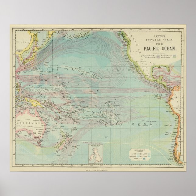 Stillahavsområdet 4 poster (Framsidan)