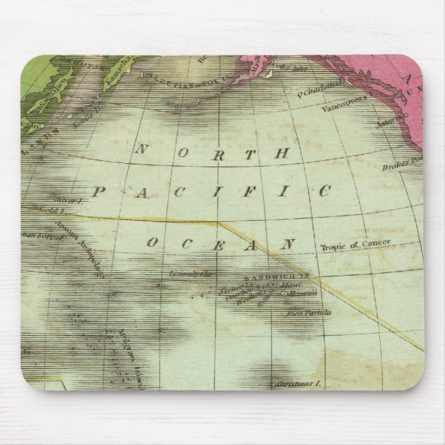 Stillahavsområdet 6 musmatta (Framsidan)