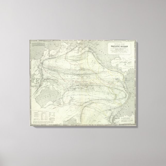 Stillahavsområdet 7 canvastryck (Framsida)