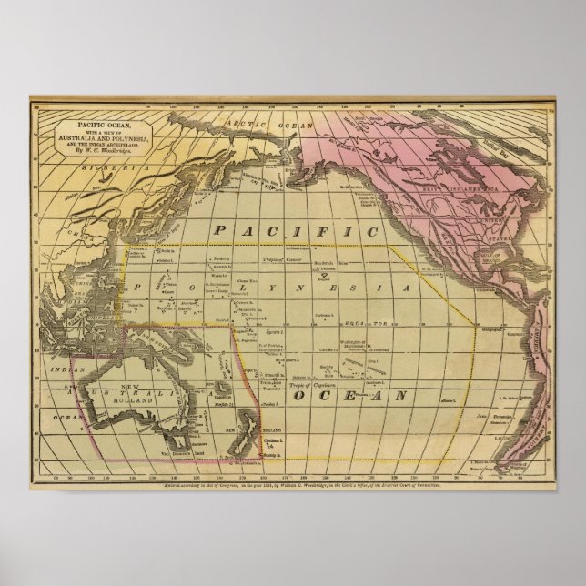 Stillahavsområdet 8 poster (Framsidan)