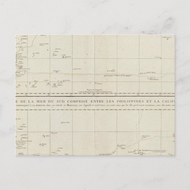 Stillahavsområdet 8 vykort (Framsida)