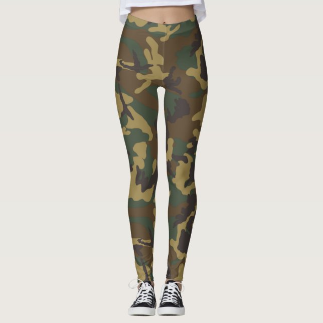 STILLAHAVSOMRÅDET CAMO LEGGINGS (Framsida)