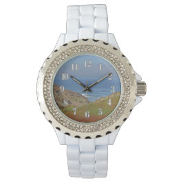 Stillahavsområdet Kusten Ocean Ligcape Photo Beach Armbandsur