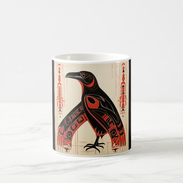 Stillahavsområdet nordvästra delen av stil kaffemugg (Center)