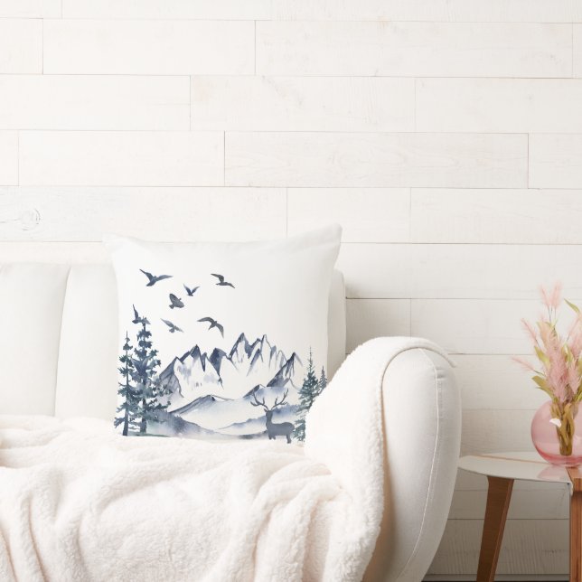 Stillahavsområdet nordvästra Rocky mountains och H Kudde (Soffa)