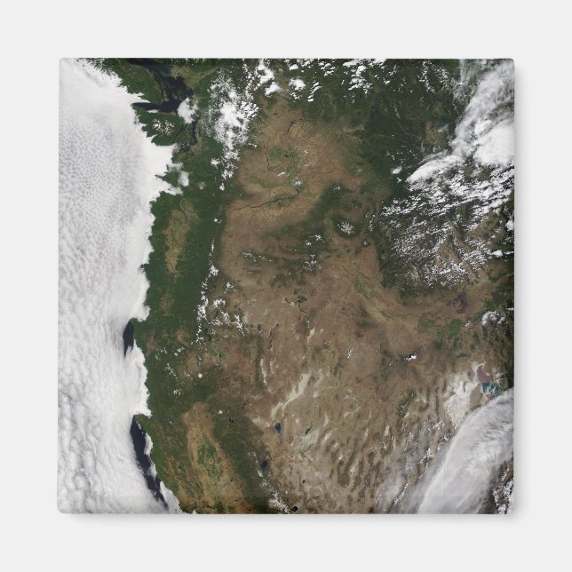 Stillahavsområdet Northwest region of United State Magnet (Framsidan)