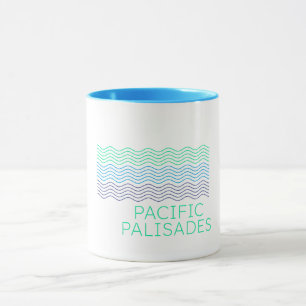 Stillahavsområdet Palisades Wave Ocean Mugg