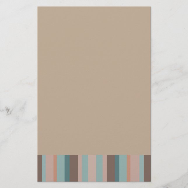 Stillahavsområdet Rand Brevpapper (Framsida)