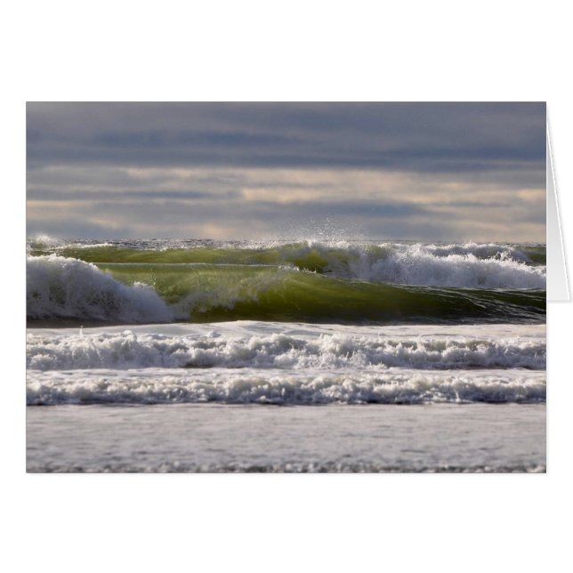 Stillahavsområdet Vinkara! Hälsningskort (Framsidan Horizontal)