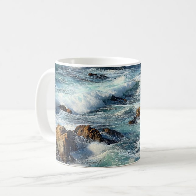 Stillahavsområdet Vinkara Kaffemugg (Framsida vänster)